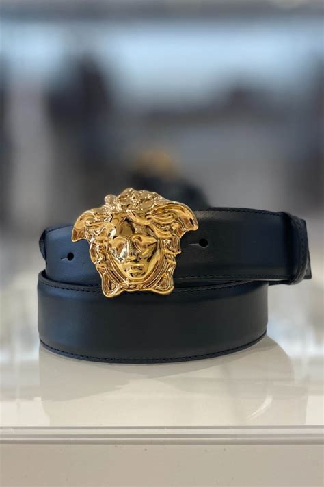 cadena medusa versace|Versace la medusa leather belt.